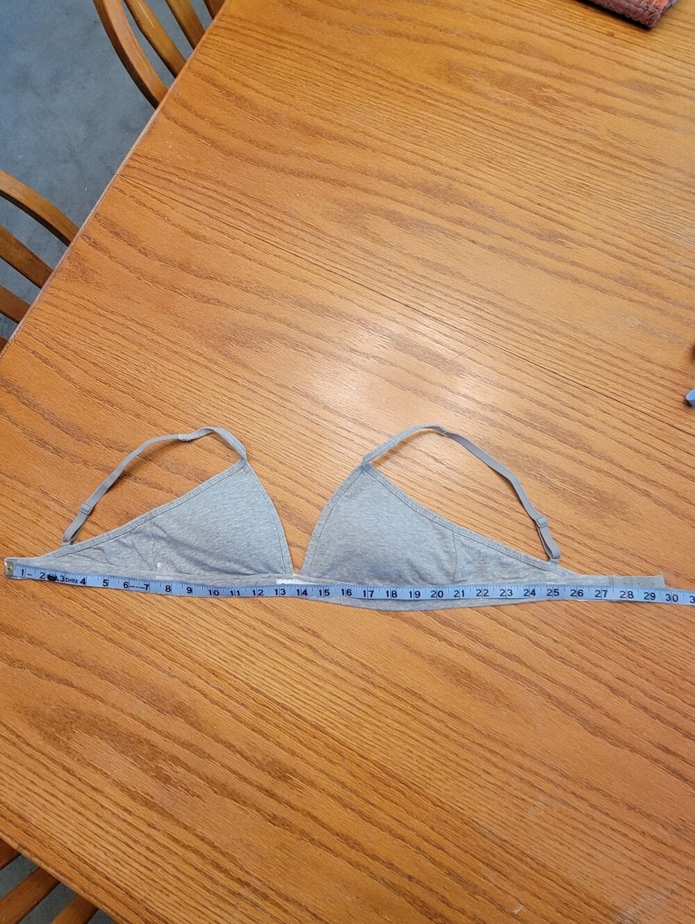 Calvin Klein Heather Gray Triangle Bralette - Women's Intimates - Picture 14 of 15